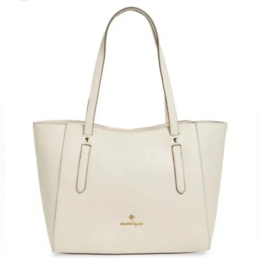 NANETTE LEPORE Dome Tote Crossbody In white Vanilla